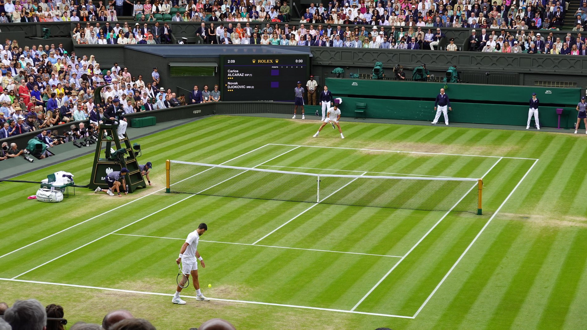 The science of a Wimbledon lawn